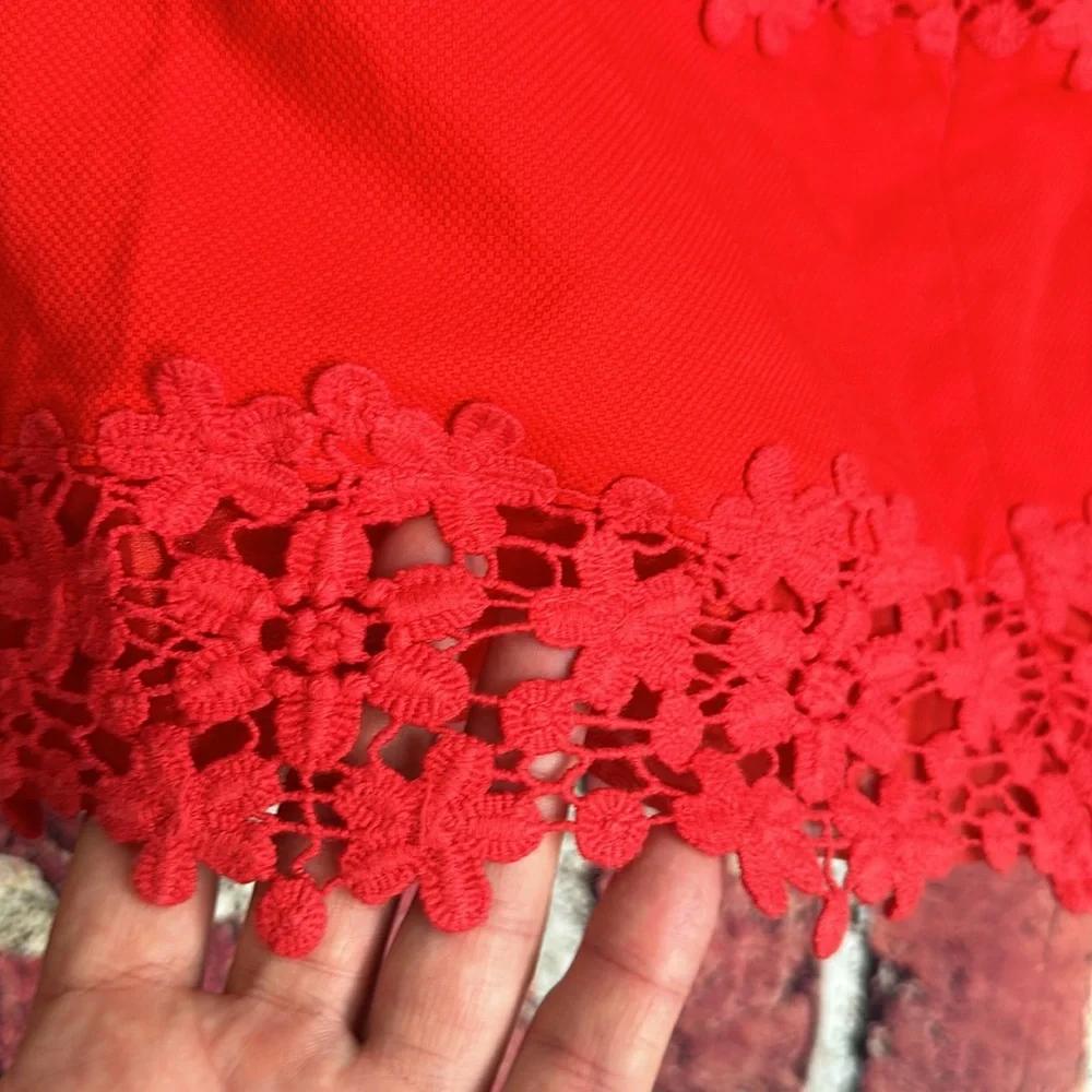 J. Crew floral lace mini women’s skirt size 0